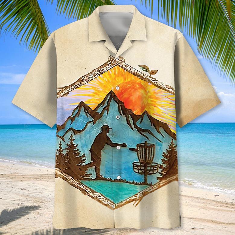 Disc Golf Vintage Hawaiian Shirt