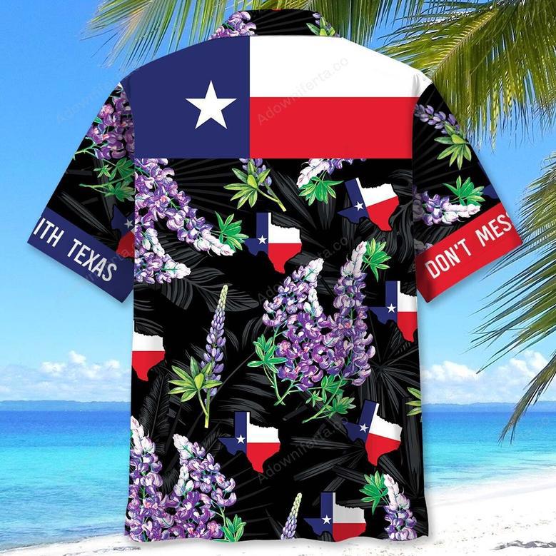 Don't Mess With Texas Hawaiian Shirt Men