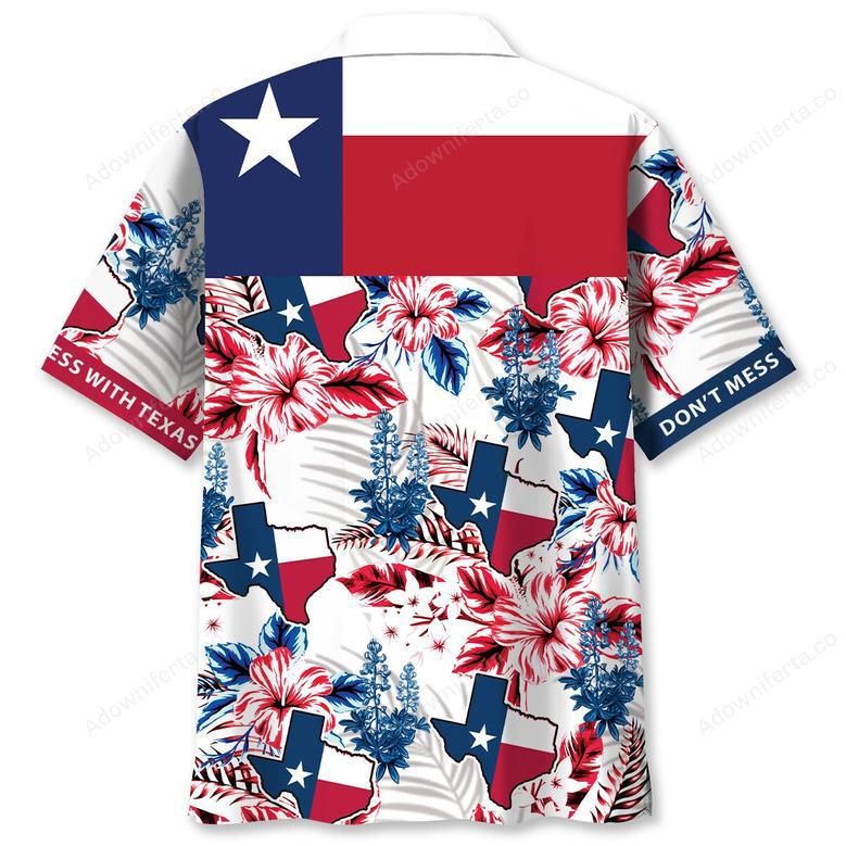 Don't Mess With Texas Hawaiian Shirt