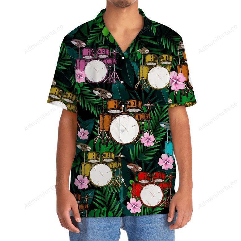 Drum Tropical Hawaiian Shirt