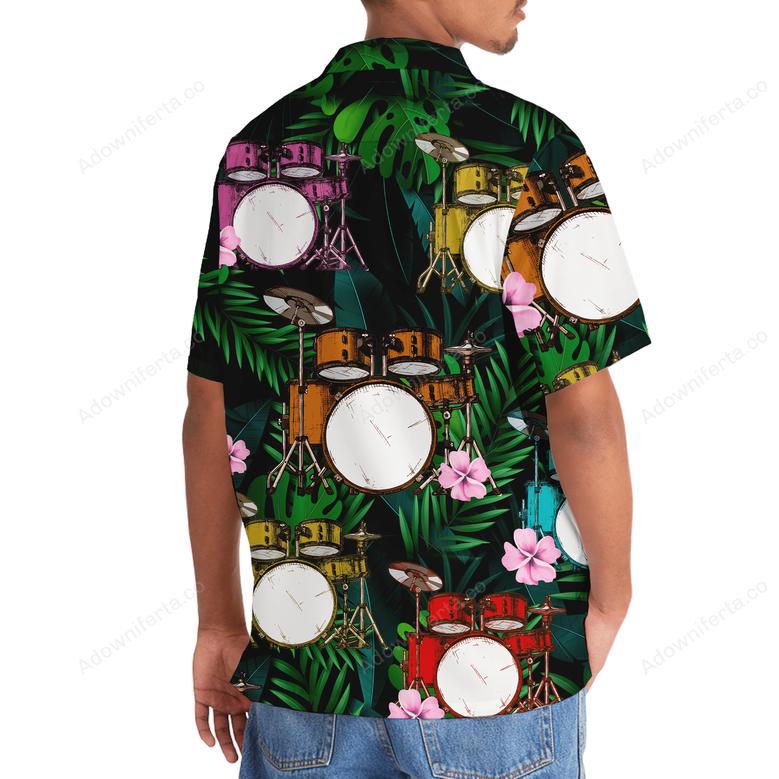 Drum Tropical Hawaiian Shirt