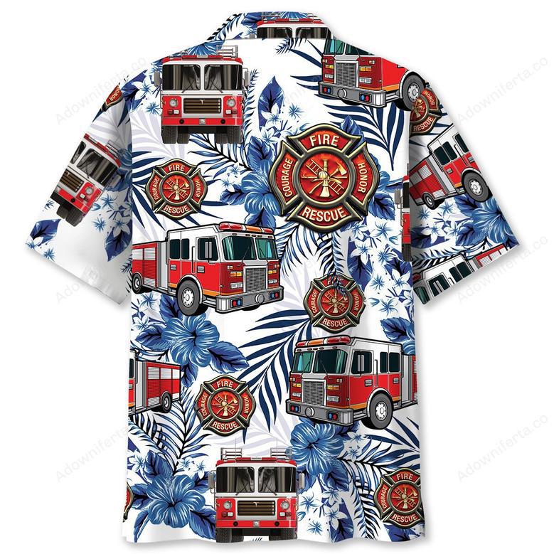 Firefighter Proud Hawaiian Shirt