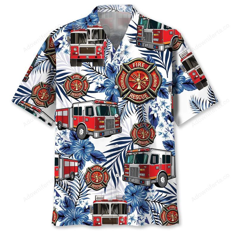 Firefighter Proud Hawaiian Shirt