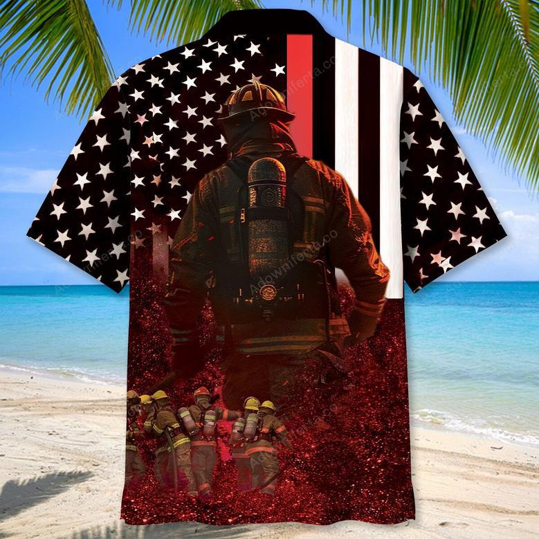 Firefighter Proud I'm The Storm Hawaiian Shirt