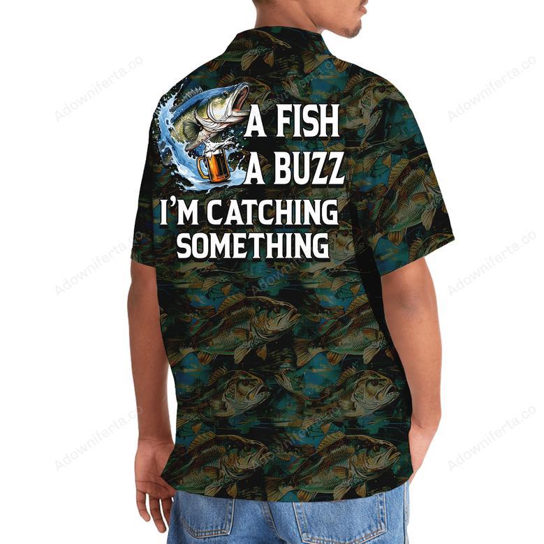 Fishing A Fish A Buzz Hawaiian Shirt