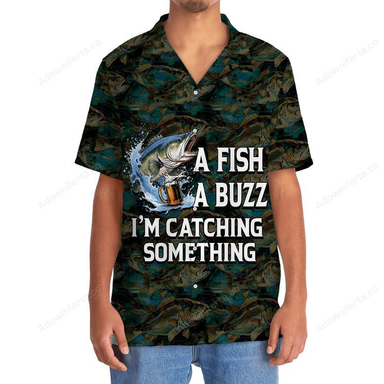 Fishing A Fish A Buzz Hawaiian Shirt