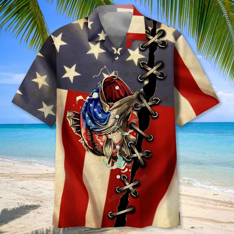 Fishing Beach Nature Hawaiian Shirt