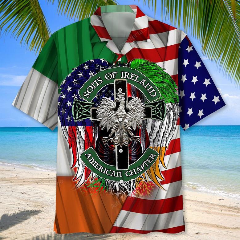 Flag Irish St.Patrick Day Hawaiian Shirt