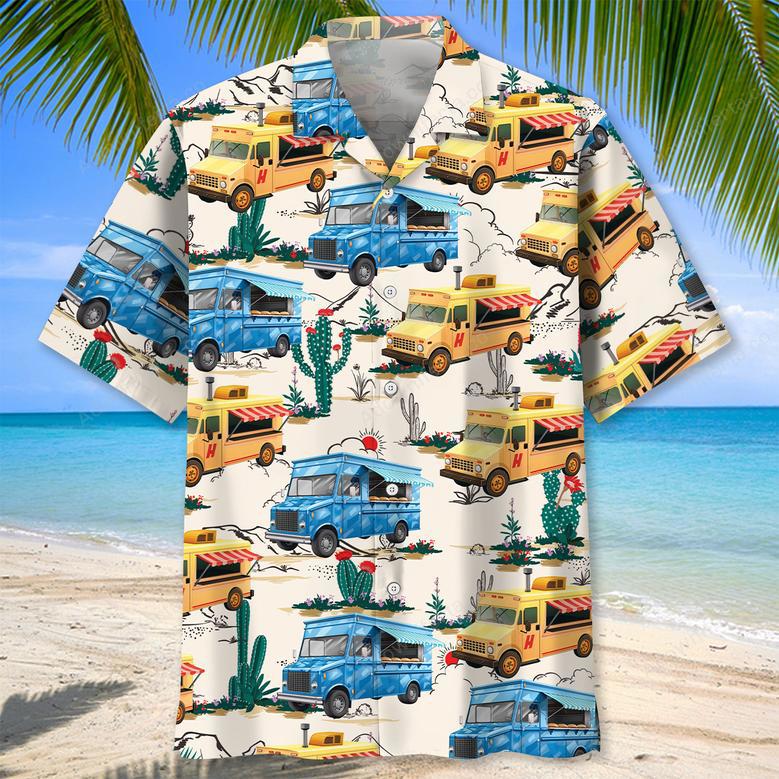 Food Truck Dessert Hawaiian Shirt