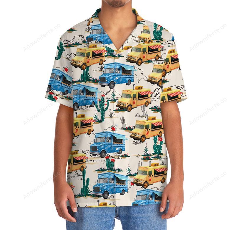 Food Truck Dessert Hawaiian Shirt