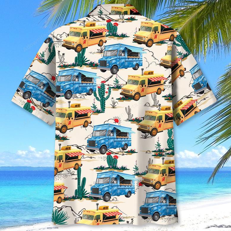 Food Truck Dessert Hawaiian Shirt