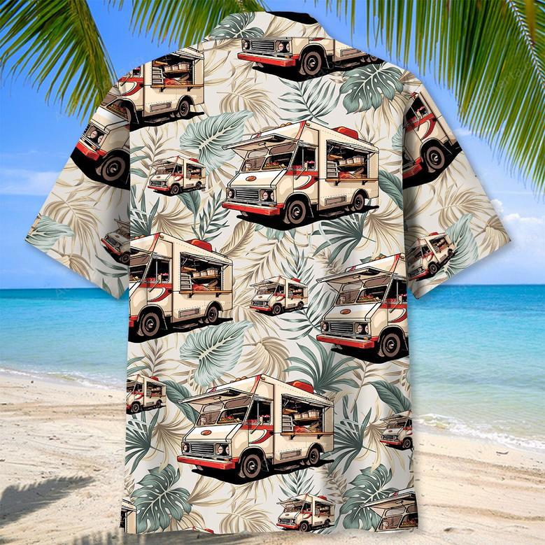 Food Truck Tropical Vintage Hawaiian Shirt