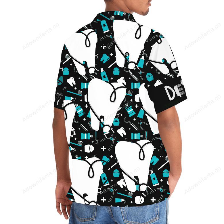 Funny Dentist Hawaiian Shirt