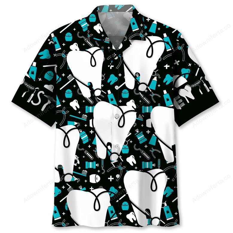 Funny Dentist Hawaiian Shirt