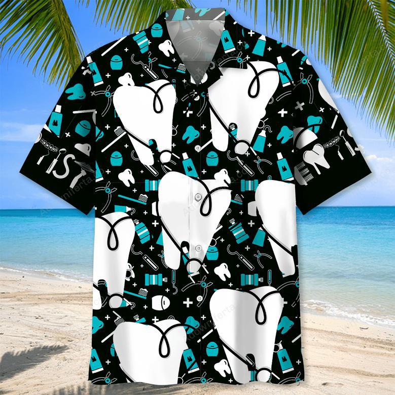 Funny Dentist Hawaiian Shirt