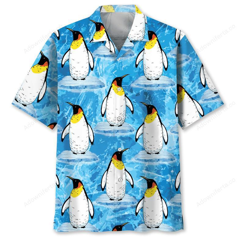 Funny Penguin Hawaiian Shirt