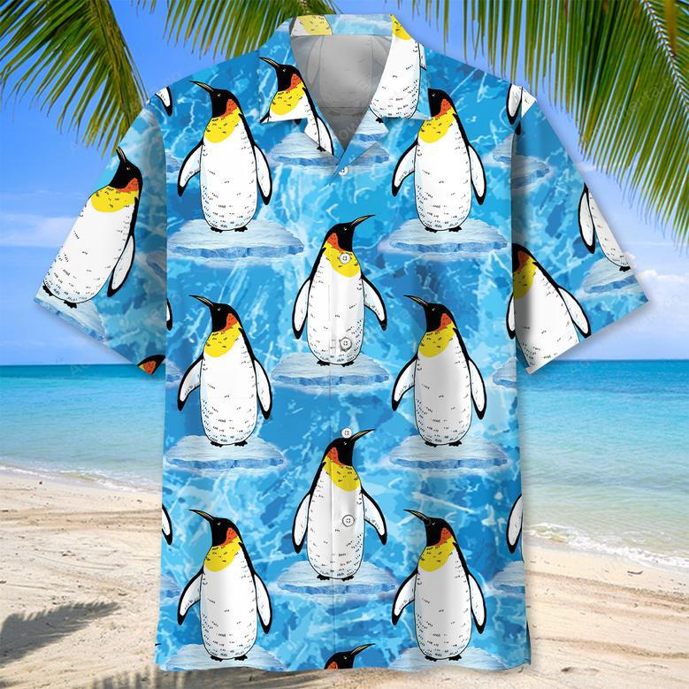 Funny Penguin Hawaiian Shirt