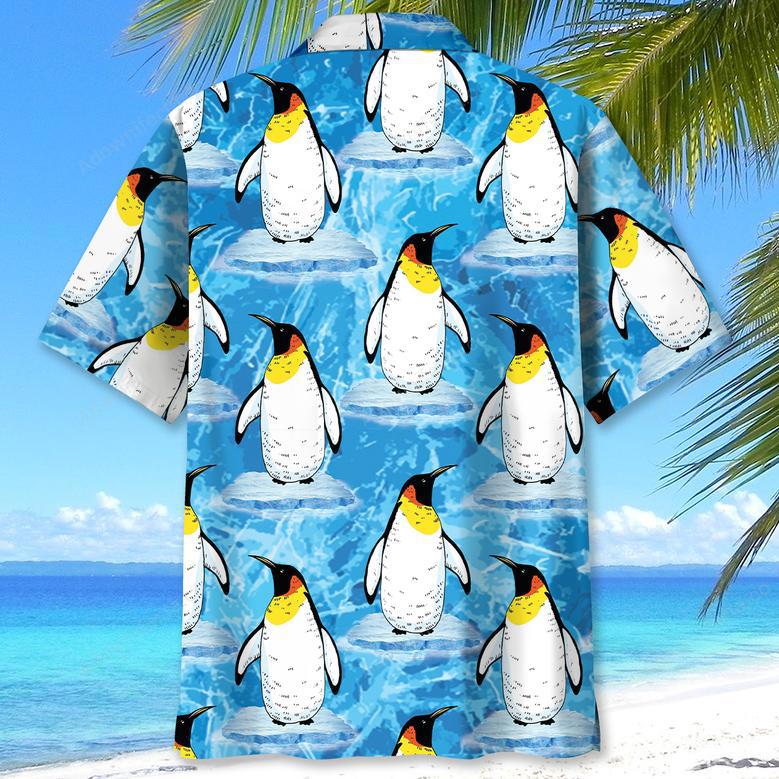 Funny Penguin Hawaiian Shirt