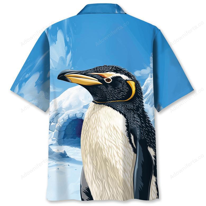 Funny Penguin North Pole Hawaiian Shirt