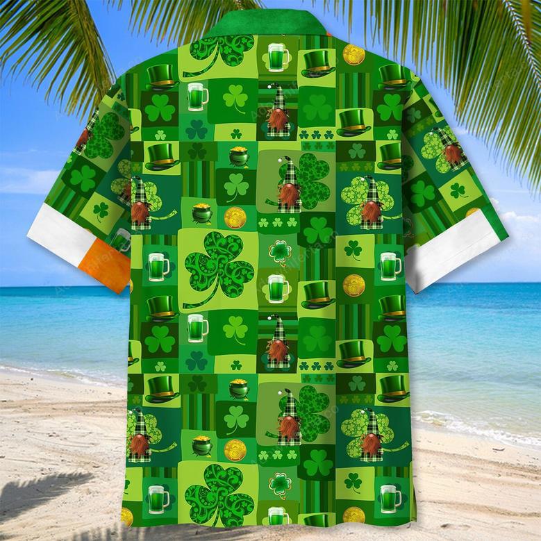 Green Beer Lucky St.Patrick Day Hawaiian Shirt