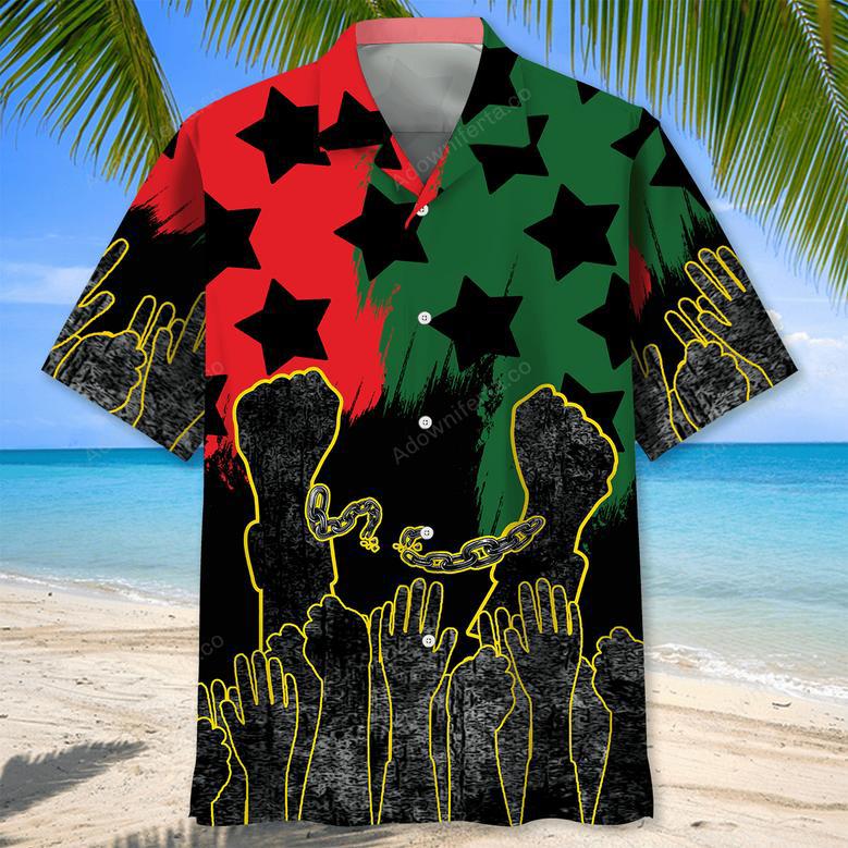 Happy Juneteenth Hawaiian Shirt