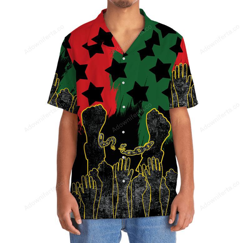 Happy Juneteenth Hawaiian Shirt