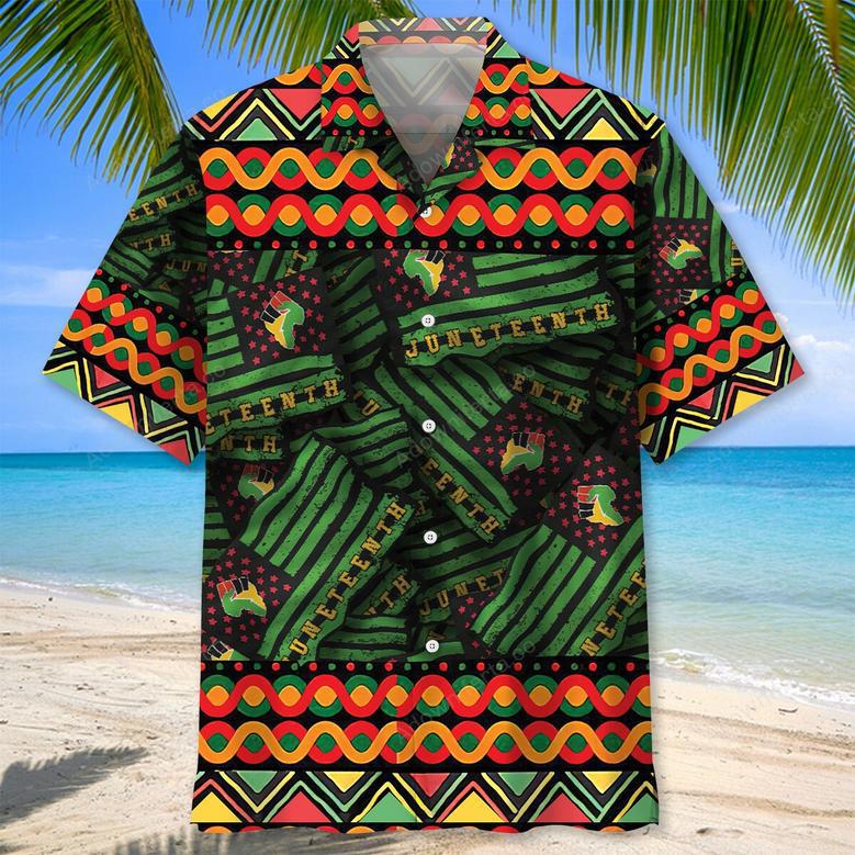 Happy Juneteenth Hawaiian Shirt