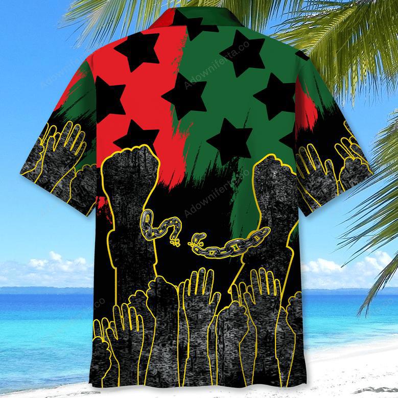 Happy Juneteenth Hawaiian Shirt