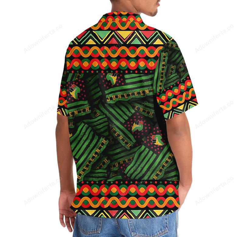 Happy Juneteenth Hawaiian Shirt