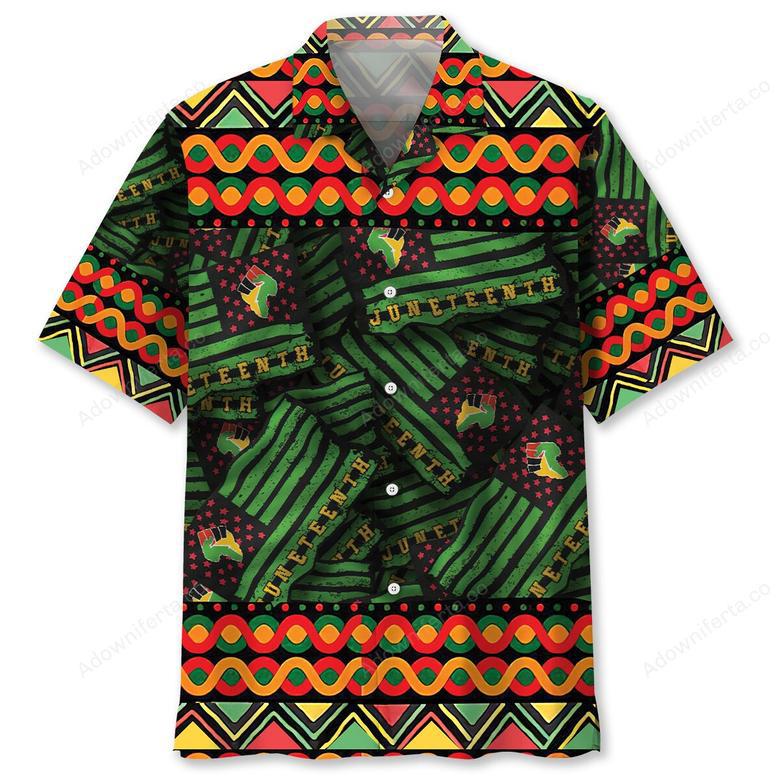 Happy Juneteenth Hawaiian Shirt