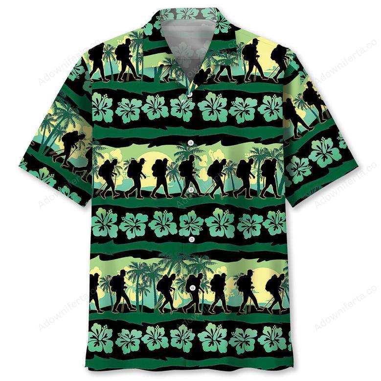 Hiking Nature Tropical Hawaiian Shirt