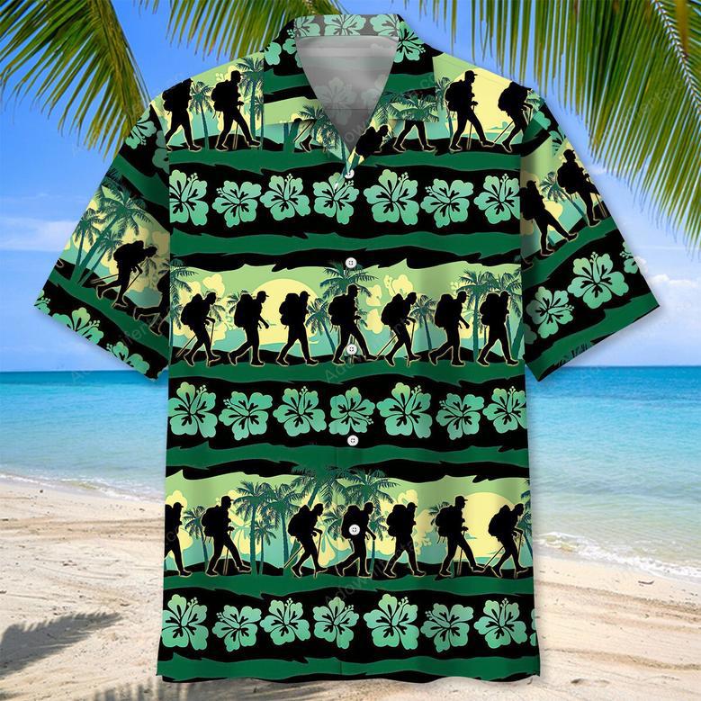 Hiking Nature Tropical Hawaiian Shirt