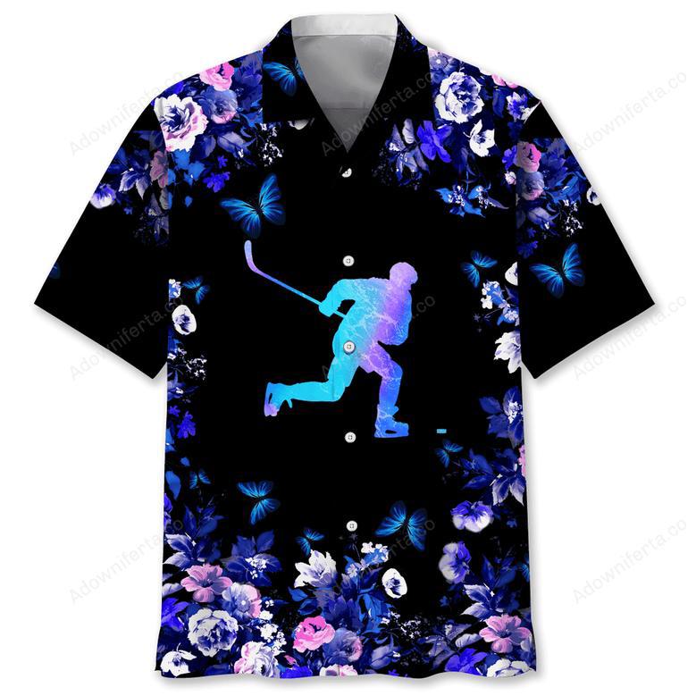 Hockey Hawaiian Nature hawaiian shirt