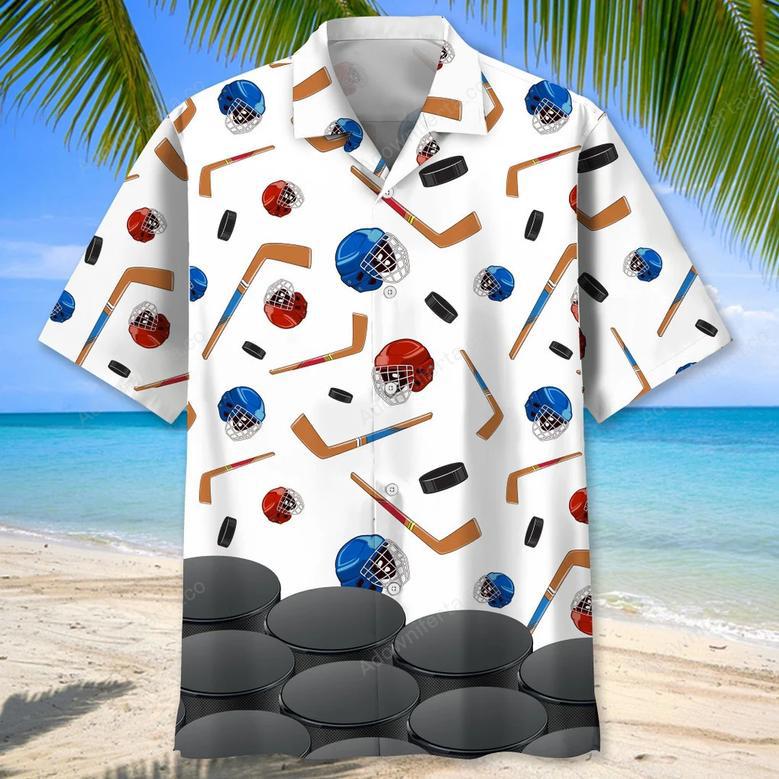 Hockey Lovers Hawaiian Shirt