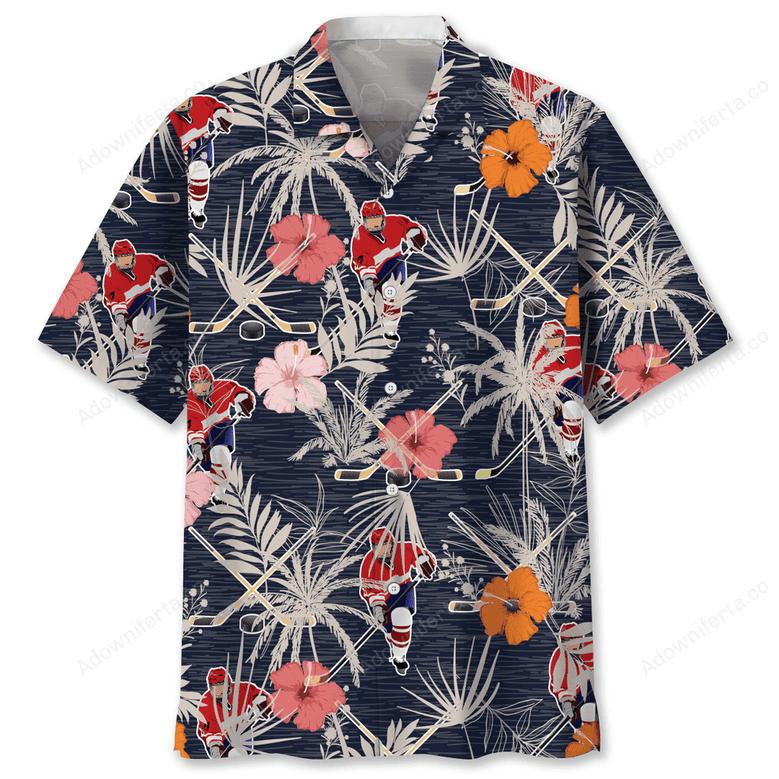 Hockey Nature Hawaiian Shirt