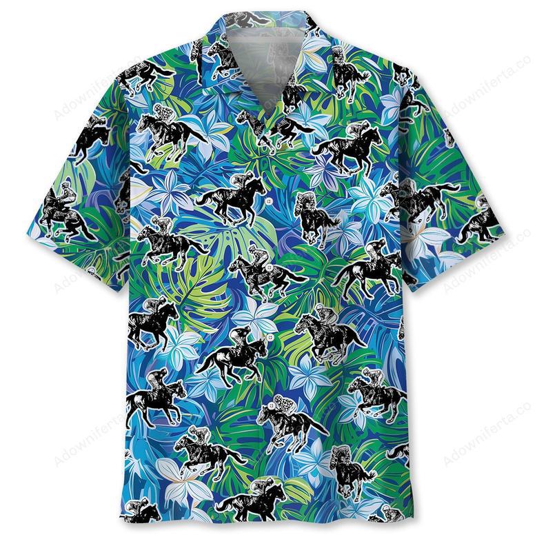 Horse Racing Lover Hawaiian Shirt