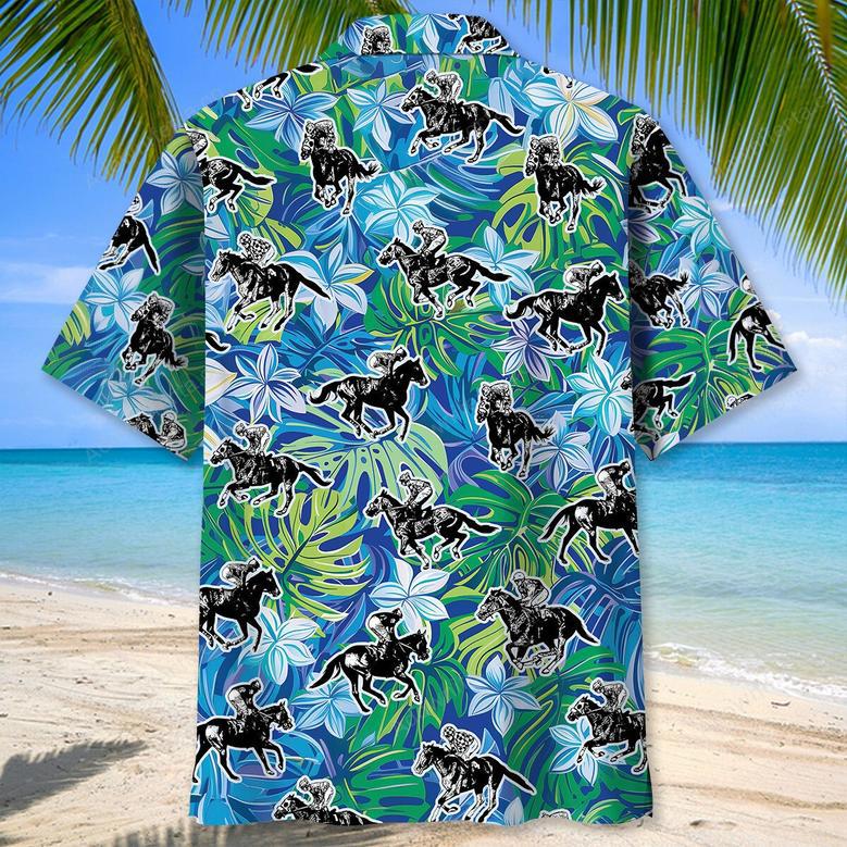 Horse Racing Lover Hawaiian Shirt