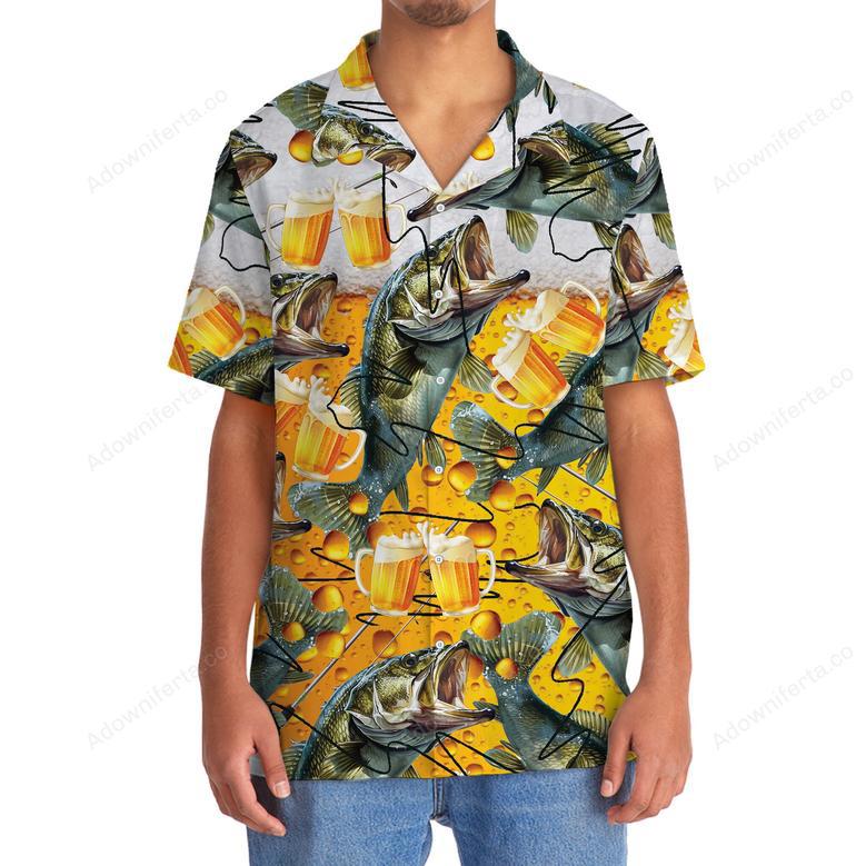 I Rescue Fish From Water And Beer From Bottles Hawaiian Shirt