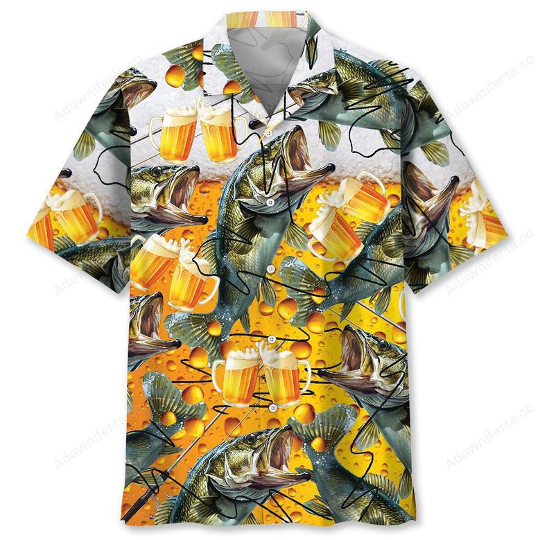 I Rescue Fish From Water And Beer From Bottles Hawaiian Shirt