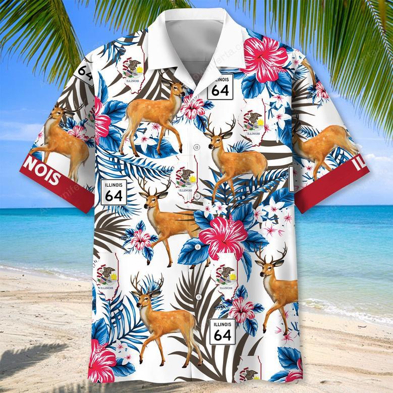 Illinois Proud Hawaiian Shirt