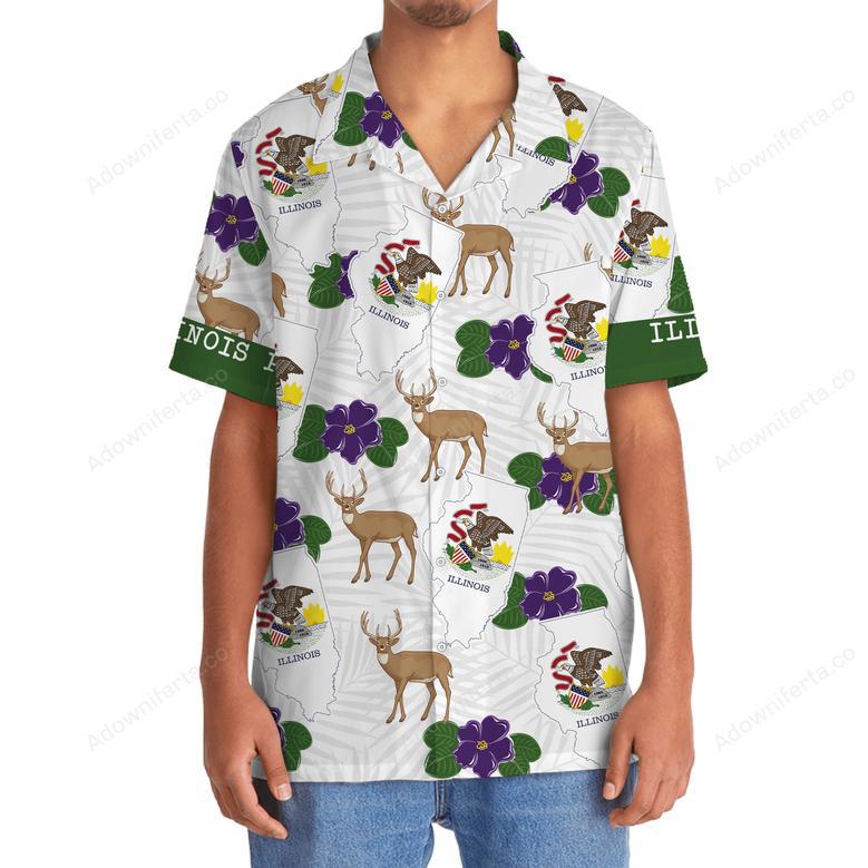 Illinois State Proud Hawaiian Shirt