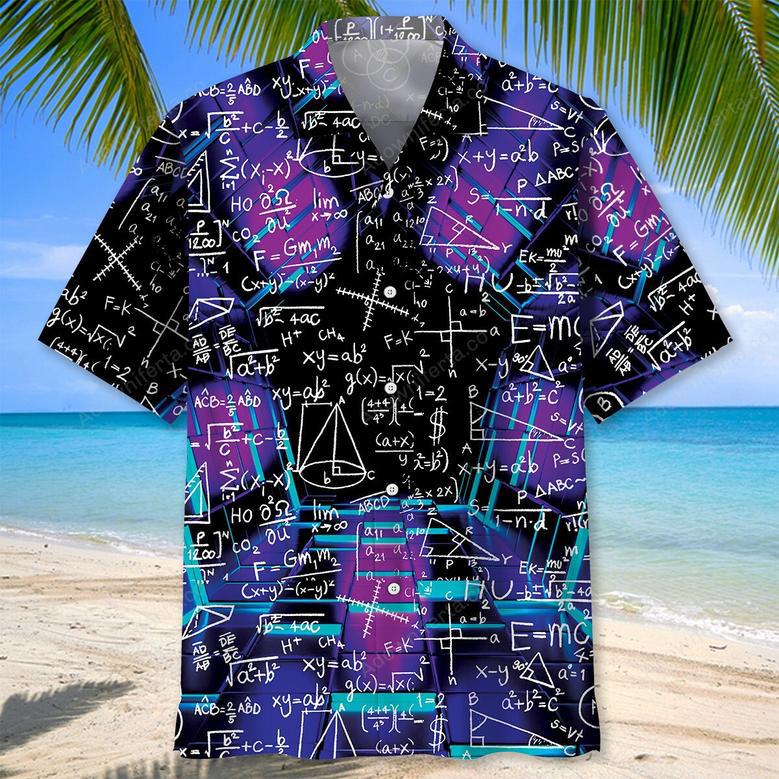 Just In Case You Forgot All The Math Fomulas Hawaiian Shirt