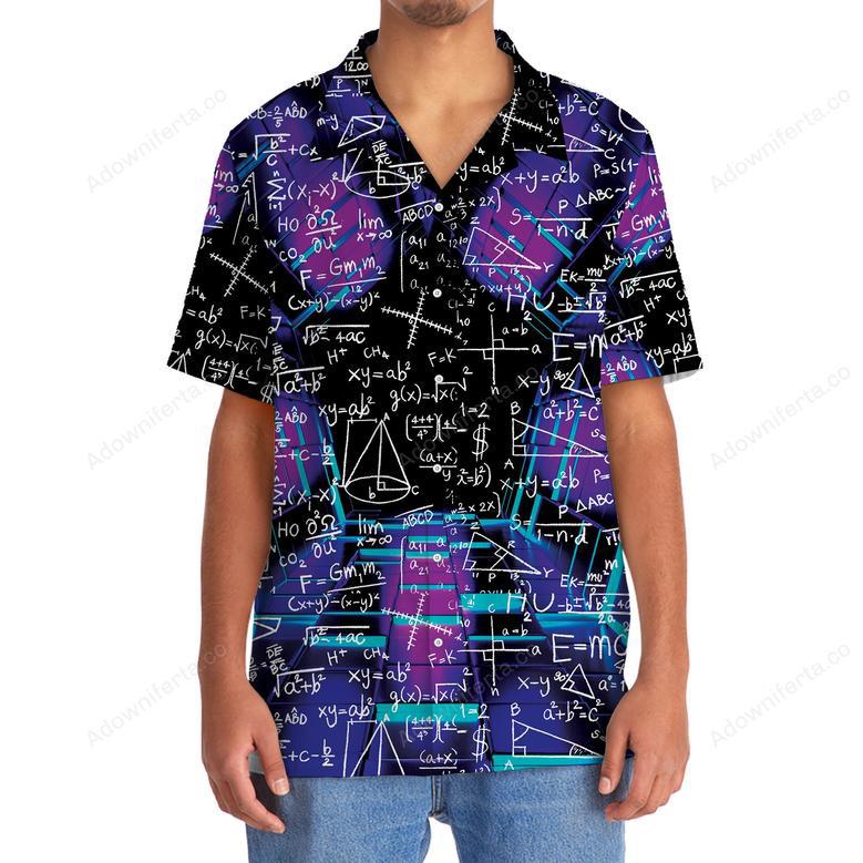 Just In Case You Forgot All The Math Fomulas Hawaiian Shirt