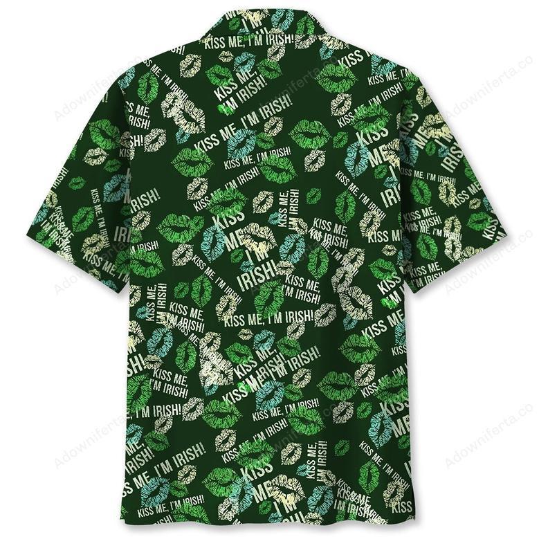 Kiss Irish St.Patrick Day Hawaiian Shirt