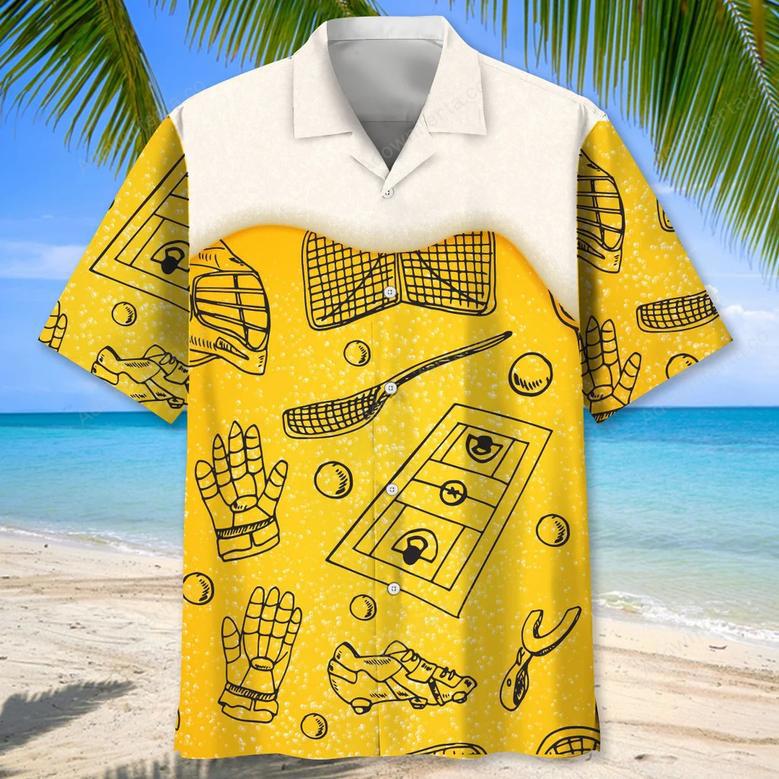 Lacrosse Beer Hawaiian Shirt