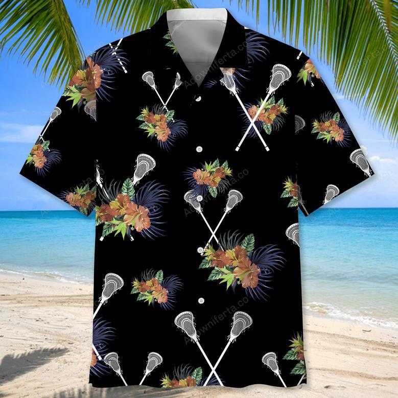 Lacrosse Hawaiian Nature Hawaiian Shirt