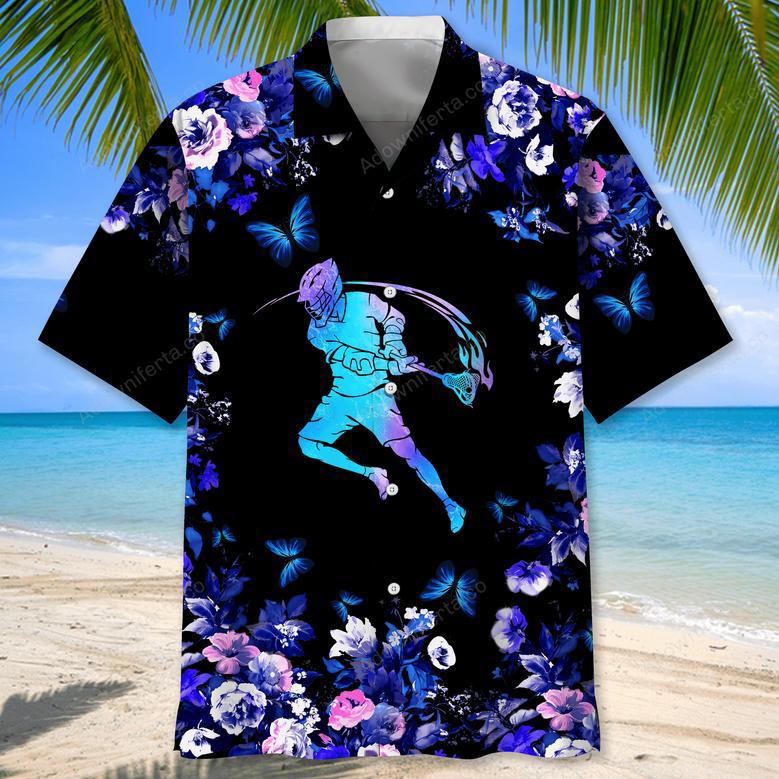 Lacrosse Hawaiian Nature Hawaiian Shirt