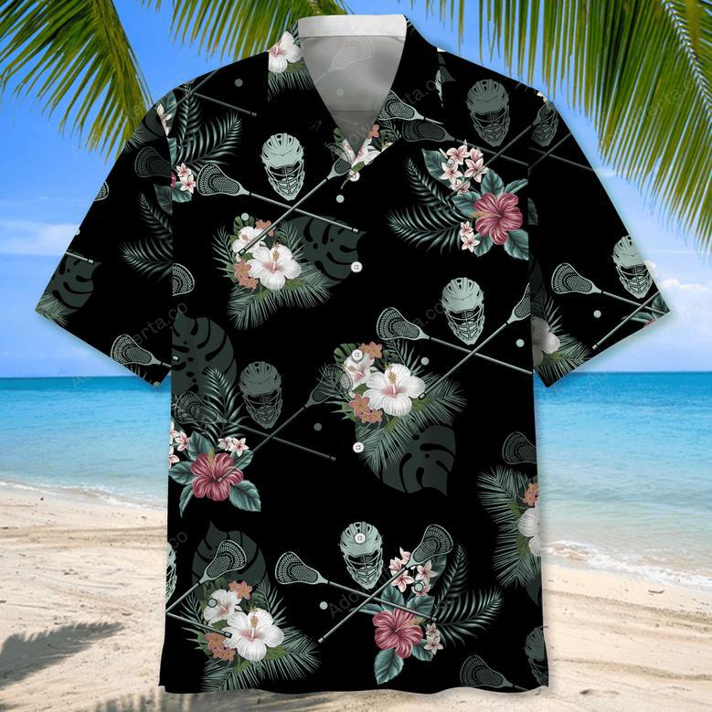 Lacrosse Hawaiian Tropical Hawaiian Shirt