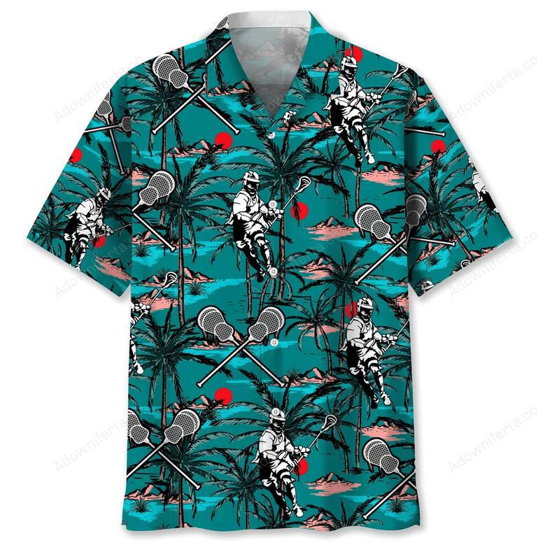 Lacrosse Vintage Hawaiian Shirt