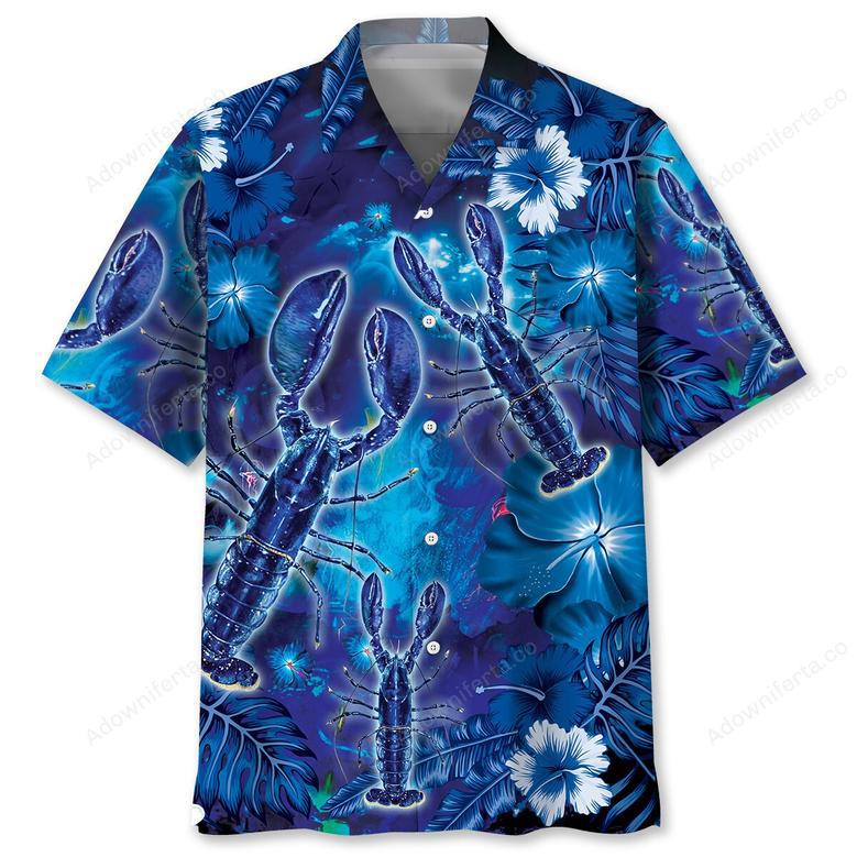 Lobster Tropical Hawaiian Shirt